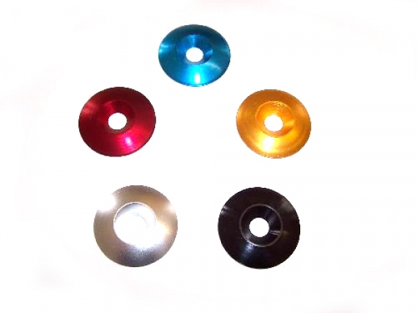 M8 Anodised Countersunk Washers