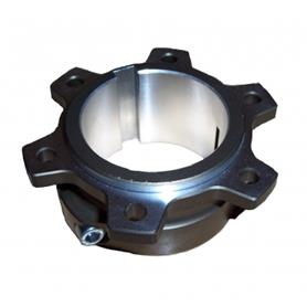 Universal 30mm Double Bolt Kart Brake Disc Carrier - Black, Unbranded