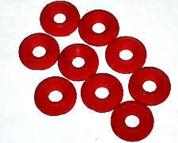 M6 Plastic CSK Washer Pack of Ten - Various Colours