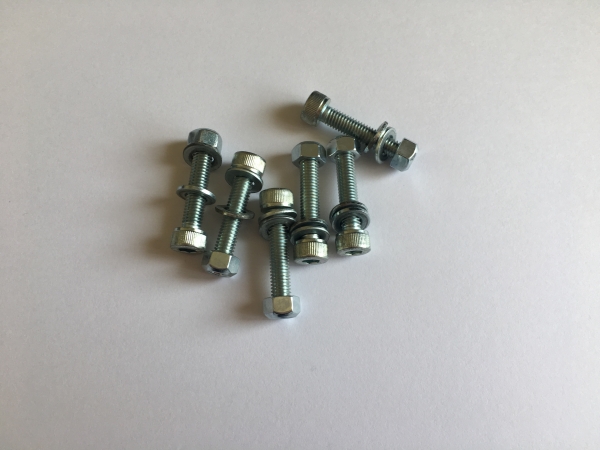 OTK M5 Brake Nut and Bolt Set for Brake Disc