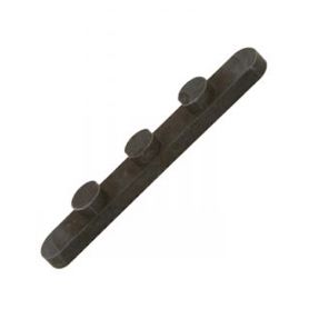 3 Pegged Axle Key Way