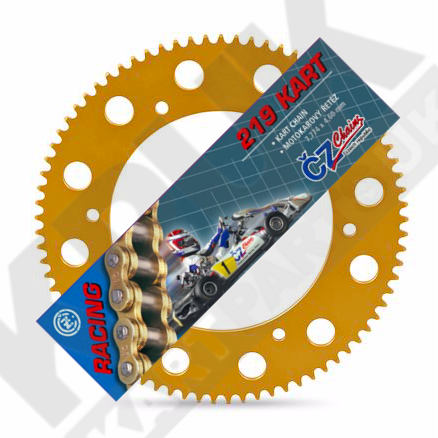 CZ Chain 112 Link & Rear Sprocket