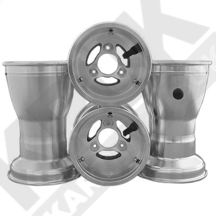 Set Of Douglas Alluminium Wheels 130/210mm