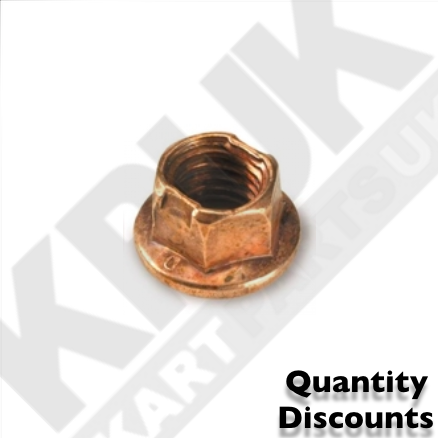 K Nut Flanged Wheel Nuts Copper