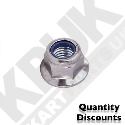 M8 Flanged Locking Wheel Nut