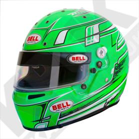 Bell KC7-CMR Kart Helmet - Champion Green