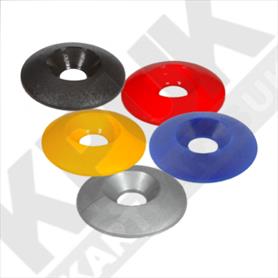 OTK Red Plastic Countersunk Seat Washer M8