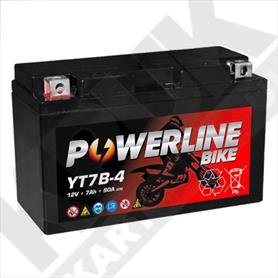 Powerline Battery YT7B-4