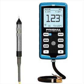 Prisma Digital Tyre Pyrometer Temperature Gauge with Pressure Gauge