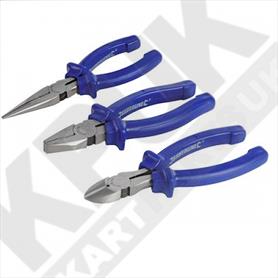 Silverline 3 Piece Plier Set 427610