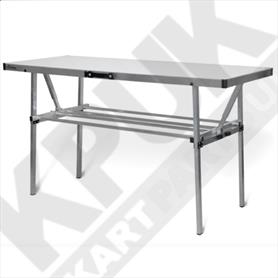 Stone Pit Table 150cm Long with Wheel Holder