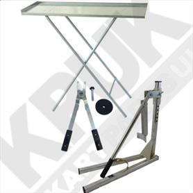 Pit Table Tyre Tongs & Bead Breaker Bundle