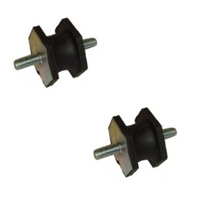 Exhaust Rubber Bush Bobbin Pack of Two